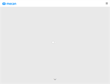 Tablet Screenshot of mecan.com